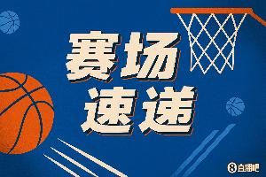 展现天赋!布朗尼篮下起跳单臂补扣 场边的老詹都站起来了